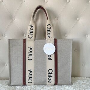Chloe Woody Tote Large with bonus bag insert